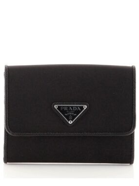 Prada Saffiano Leather Compact Wallet